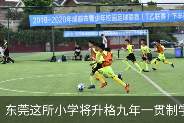 东莞这所小学将升格九年一贯制学校！